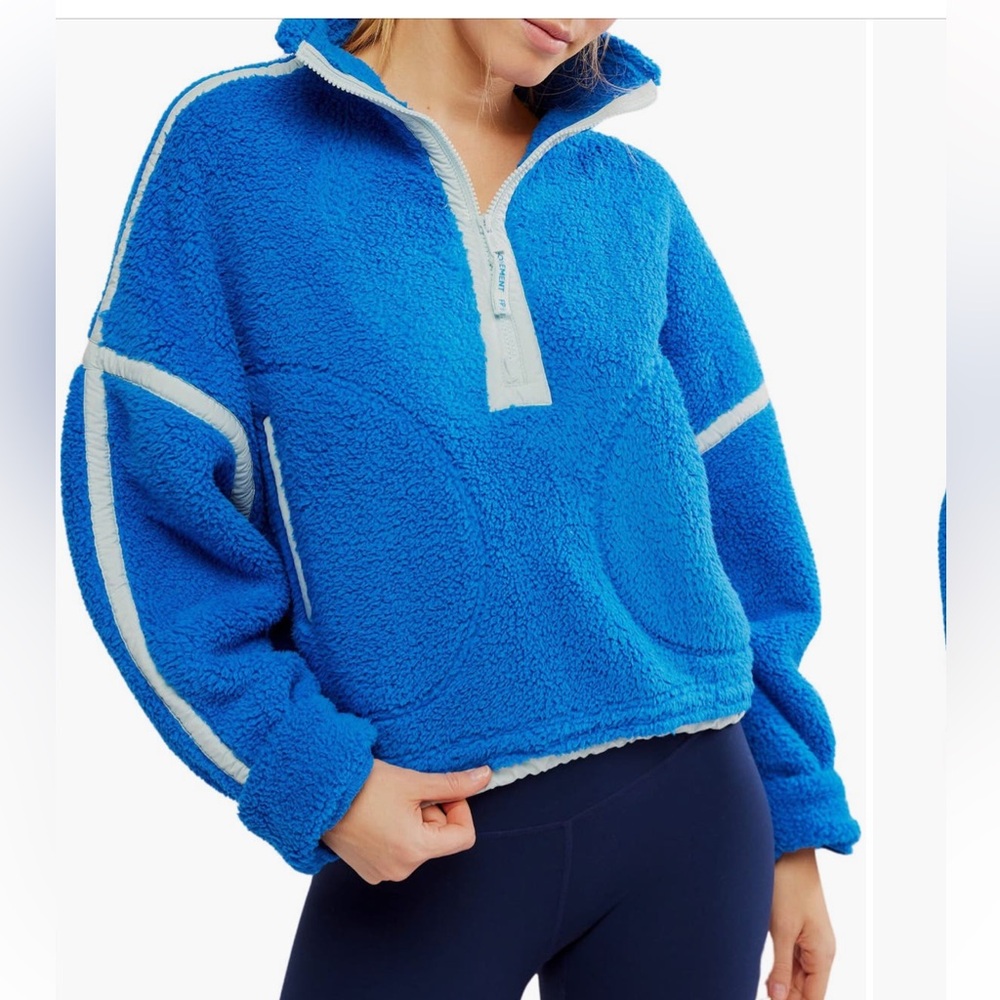 Free People FP Movement Mountain High Fleece Half Zip Pullover